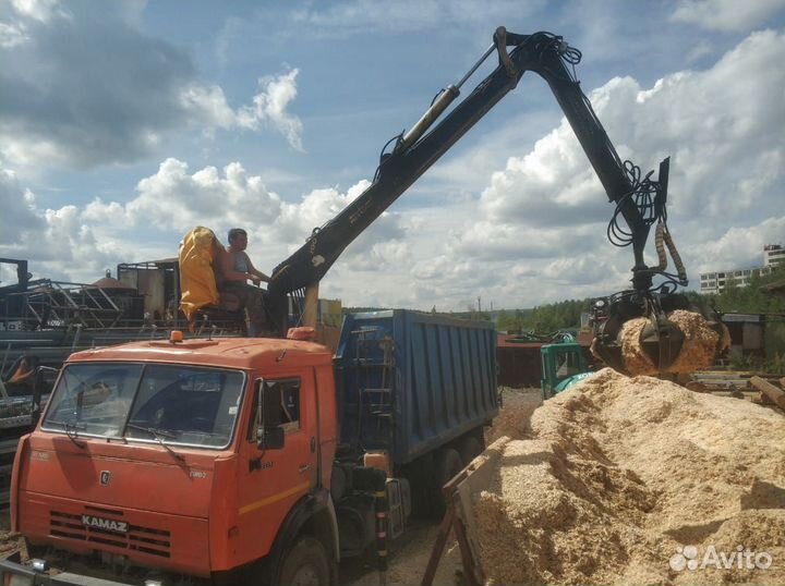 Опил, стружка с доставкой самосвалом