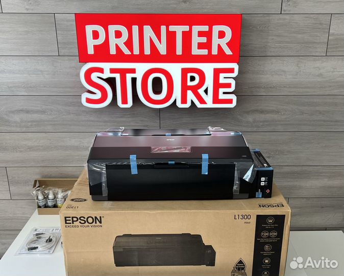 Цветной A3 Принтер Epson l1300 Новый