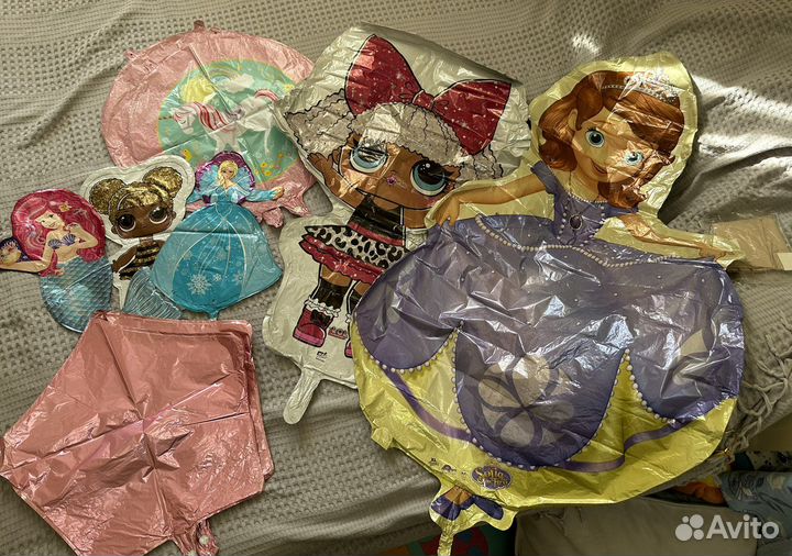 Фольгированные шары для девочки