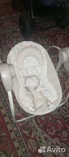 Детские электронные качели для новорожденных