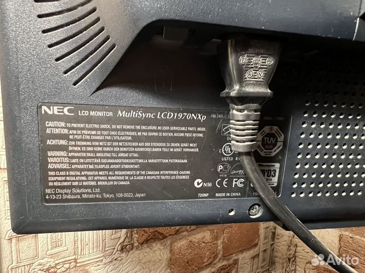Монитор NEC