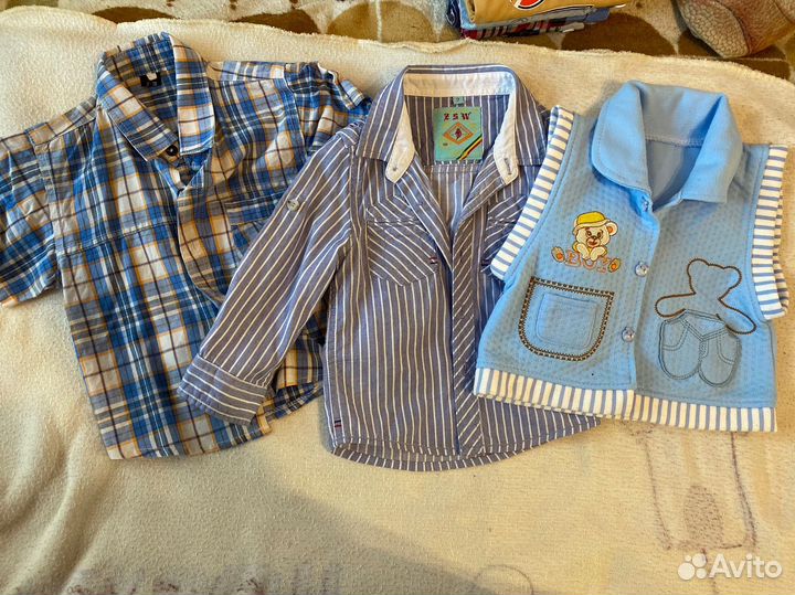 Рубашка детская для мальчиков