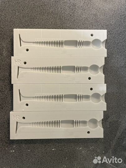 Формы для литья силиконовых приманок