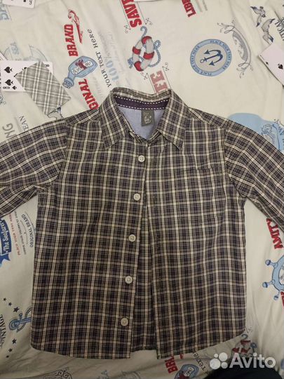 Рубашки для мальчика 98-104