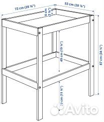 Пеленальный столик IKEA Сниглар