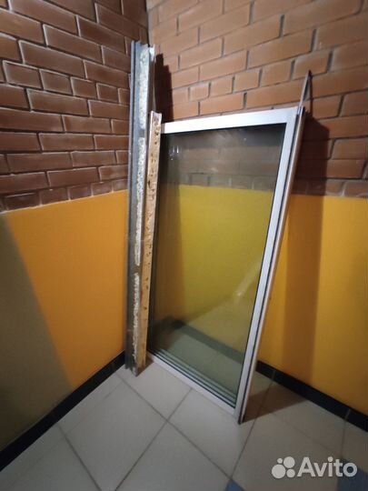 Алюминиевые окна балконные бу