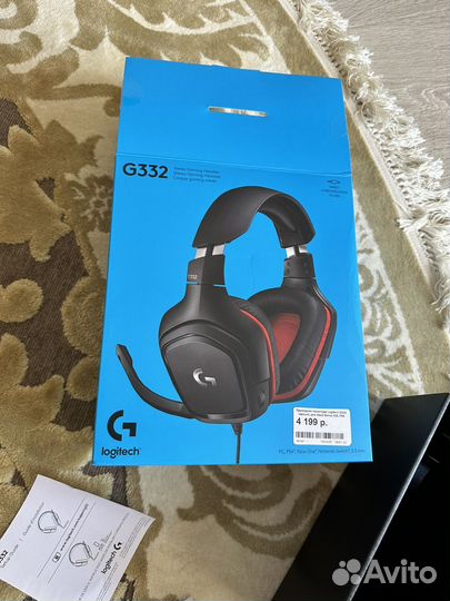 Наушники logitech g332