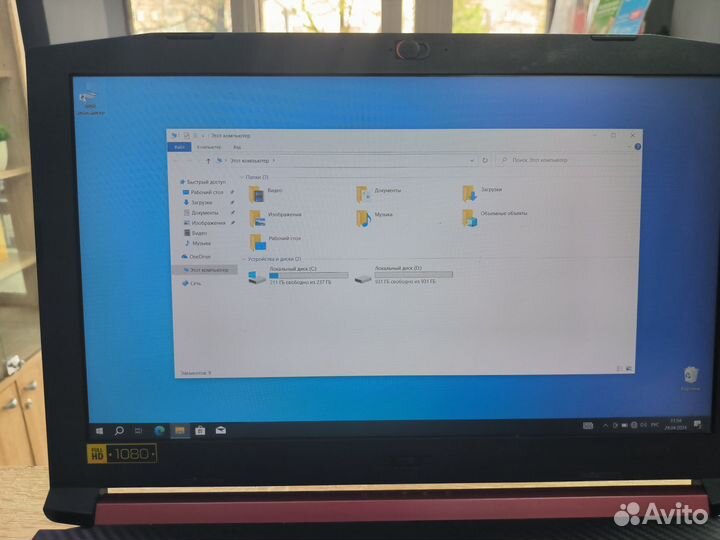 Игровой ноутбук Acer