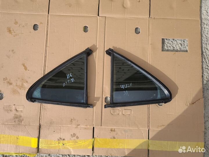 Форточка левая (правая) Mercedes W220 1998-2005