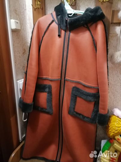 Дубленка женская искусственная