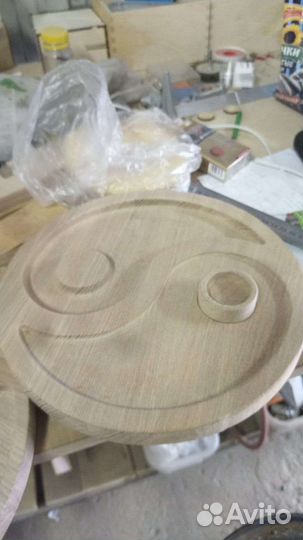 Поднос деревянный, менажницы оптом