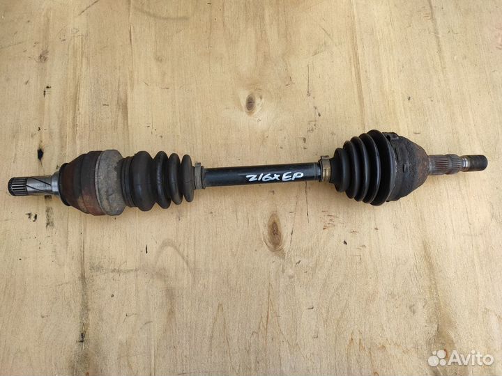 Привод левый Z16XEP Z16XER на Astra H Zafira B