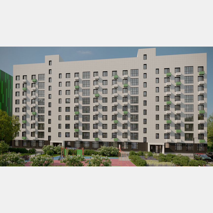 3-к. квартира, 58,3 м², 9/9 эт.