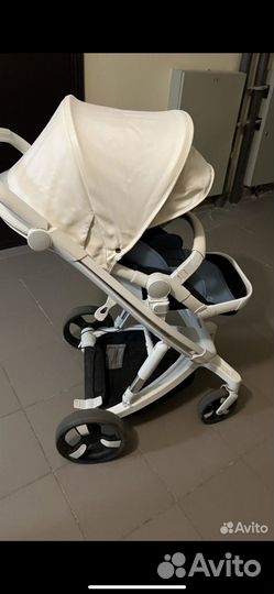 Коляска babylux 2 в 1 с автотормозом