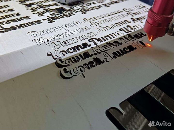 Лазерная резка и гравировка.фанера,акрил,картон