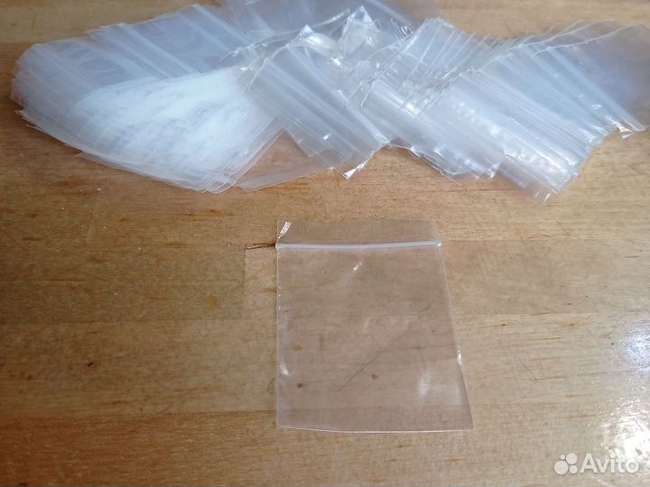 Zip lock пакеты 5*7см для бисера, камней