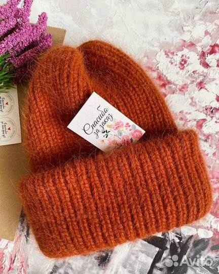 Шапка ручная работа