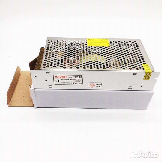 Адаптер блок питания драйвер JcPower 12V 15A 180W