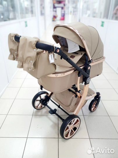 Коляска 2в1 Lux Mom новая