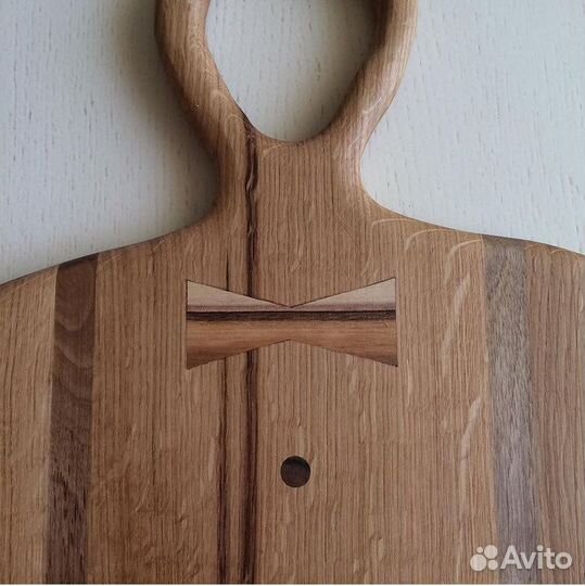 Огромная разделочная доска (дуб + орех)