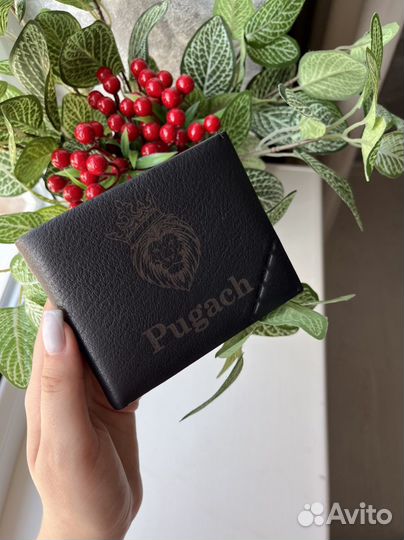 Портмоне мужской с гравировкой