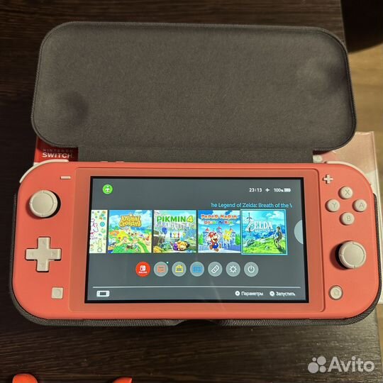 Nintendo Switch oled прошитый(чип) новый + 256Гб