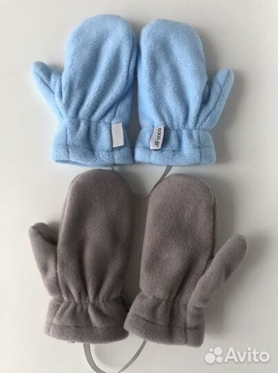 Варежки флисовые