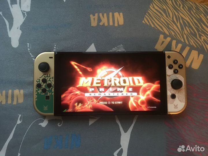 Nintendo switch oled zelda edition