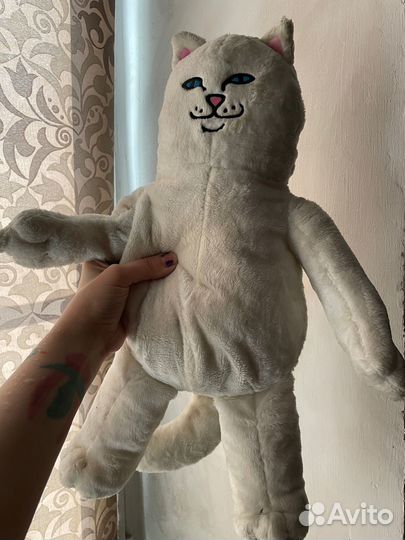 RipNdip Рюкзак плюшевый черного цвета(+1 товар)