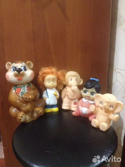 Продаю Кубики и Резиновые игрушки времён СССР
