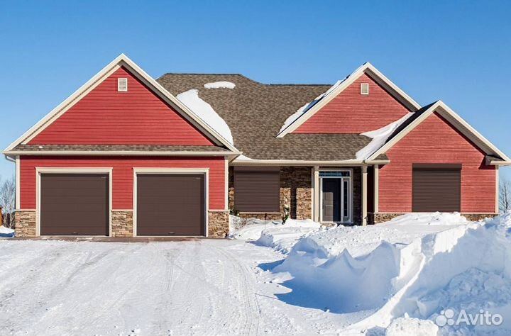 Гаражные секционные ворота, шлагбаумы