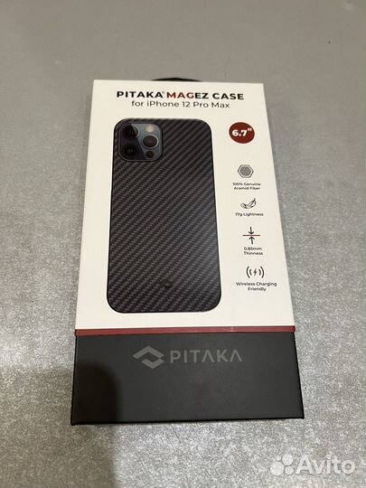 Чехол Pitaka на iPhone 12 pro max
