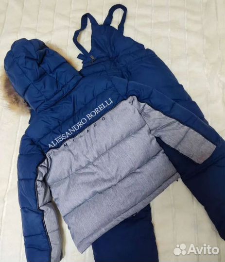 Зимний комплект для мальчика 110 куртка и штаны