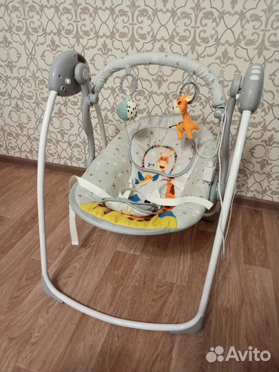 Электронные качели для новорожденных