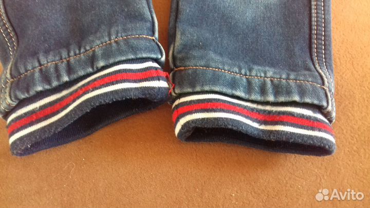 Джинсы новые для девочки и мальчика утепленные