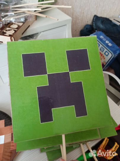 Украшения на день рождения Minecraft