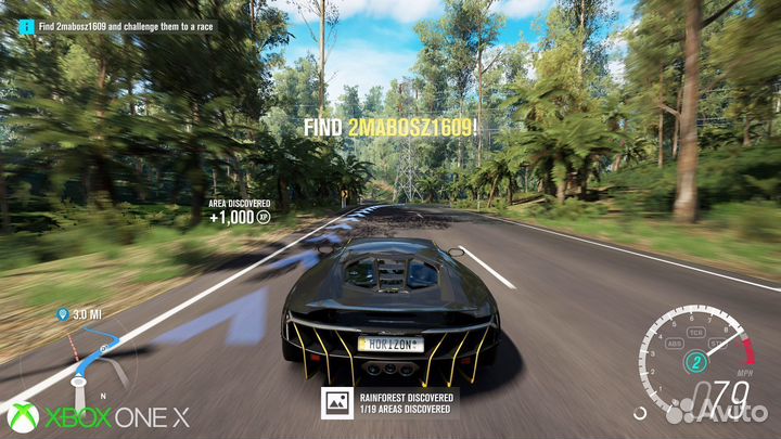 Xbox ONE Forza Horizon 3 (русские субтитры)