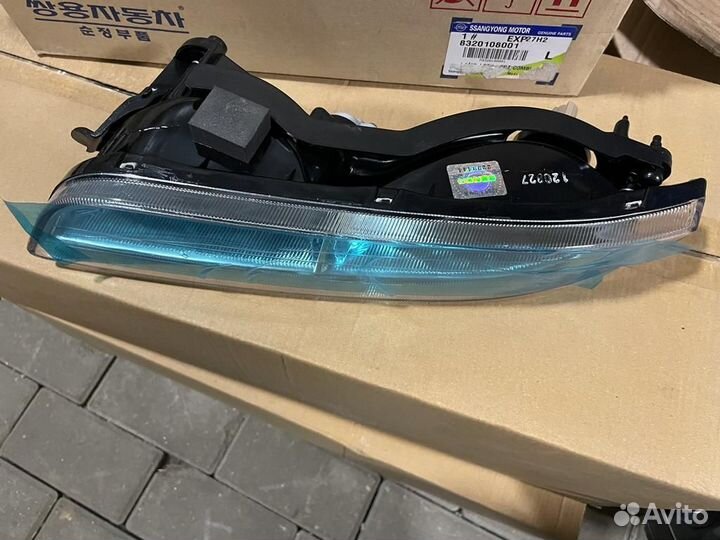 Фара противотуманная ssangyong Rexton (02) левая