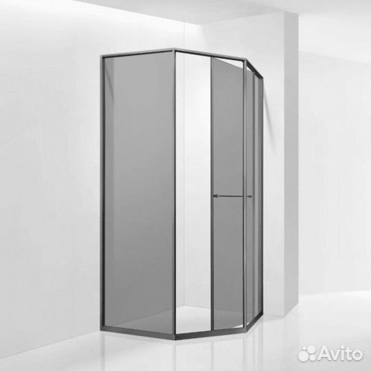 Душевой уголок RGW Stilvoll SV-82Gr L 100x100 тонированный