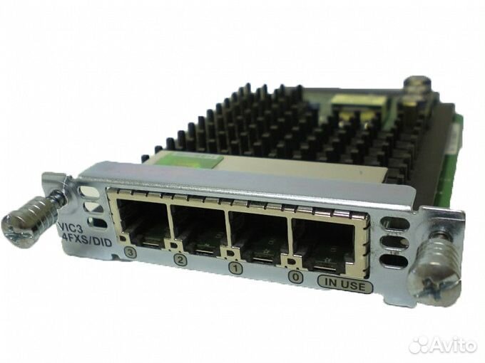 Модуль Cisco VIC3-4FXS/DID (800-33583-01)