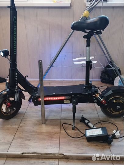 Электросамокат для взрослых с сиденьем, 150кл