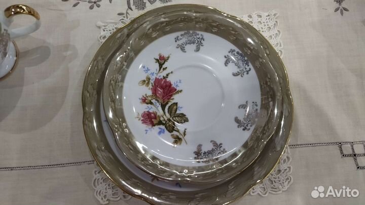 Чайная тройка. Chodziez Розы