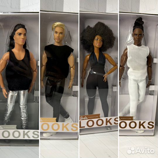 Barbie (новые) Барби Looks #2 #4 #5 #9