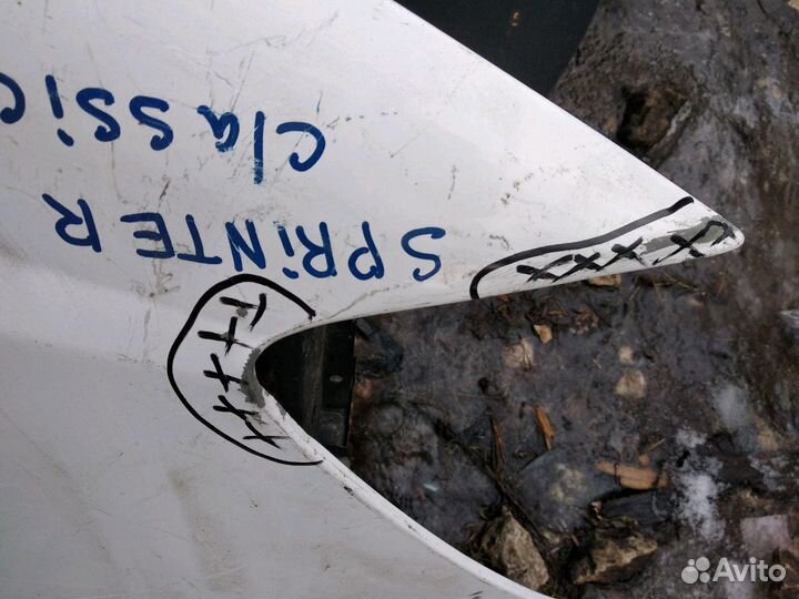 Крыло Mercedes sprinter classic