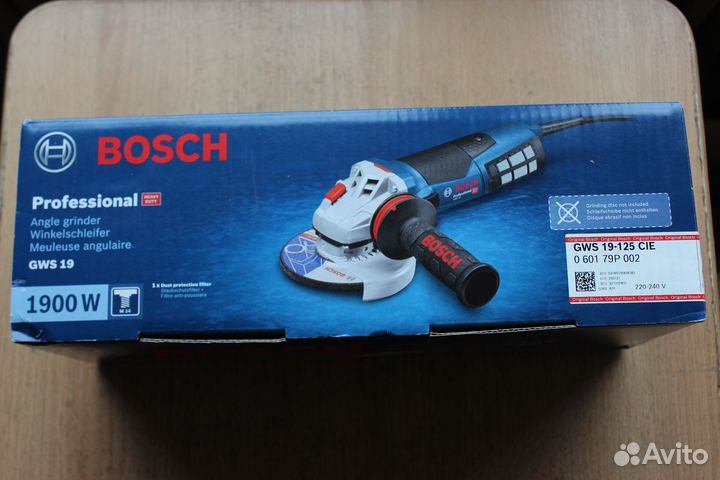 Ушм Bosch GWS 19-125 CIE