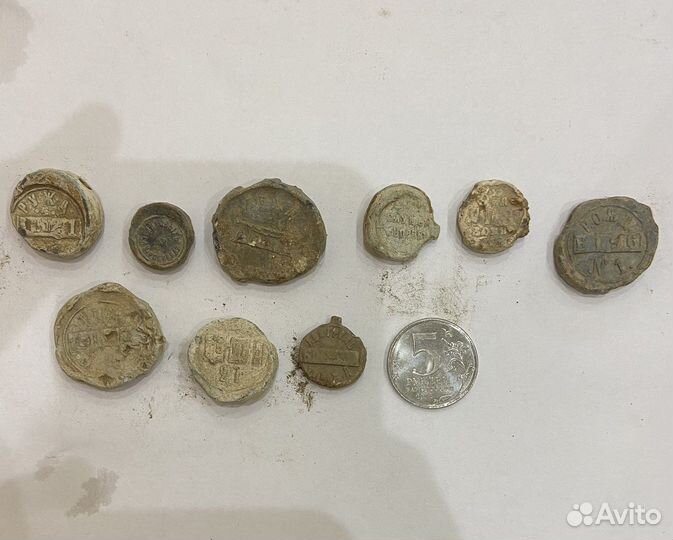 Пломбы старинные