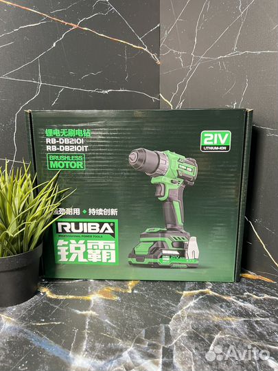 Профессиональный шуруповерт ruiba 2101t