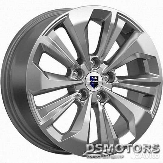 Диски Авиор 7.0/17 5x108 ET40 d65.1 дарк платинум