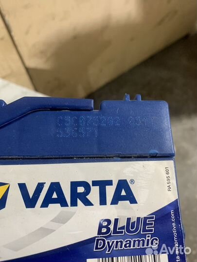 Аккумулятор varta 60ah бу