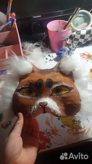 Маска кошки (для квадробики на заказ)